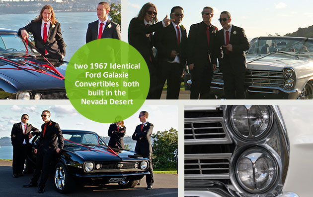Auckland Wedding Car Hire Photo Collage